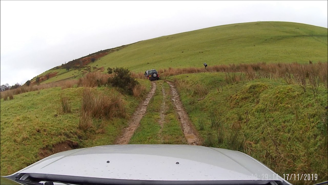 Green Lane Driving In A Dacia Duster - Rhiwiau, Llandovery, Wales