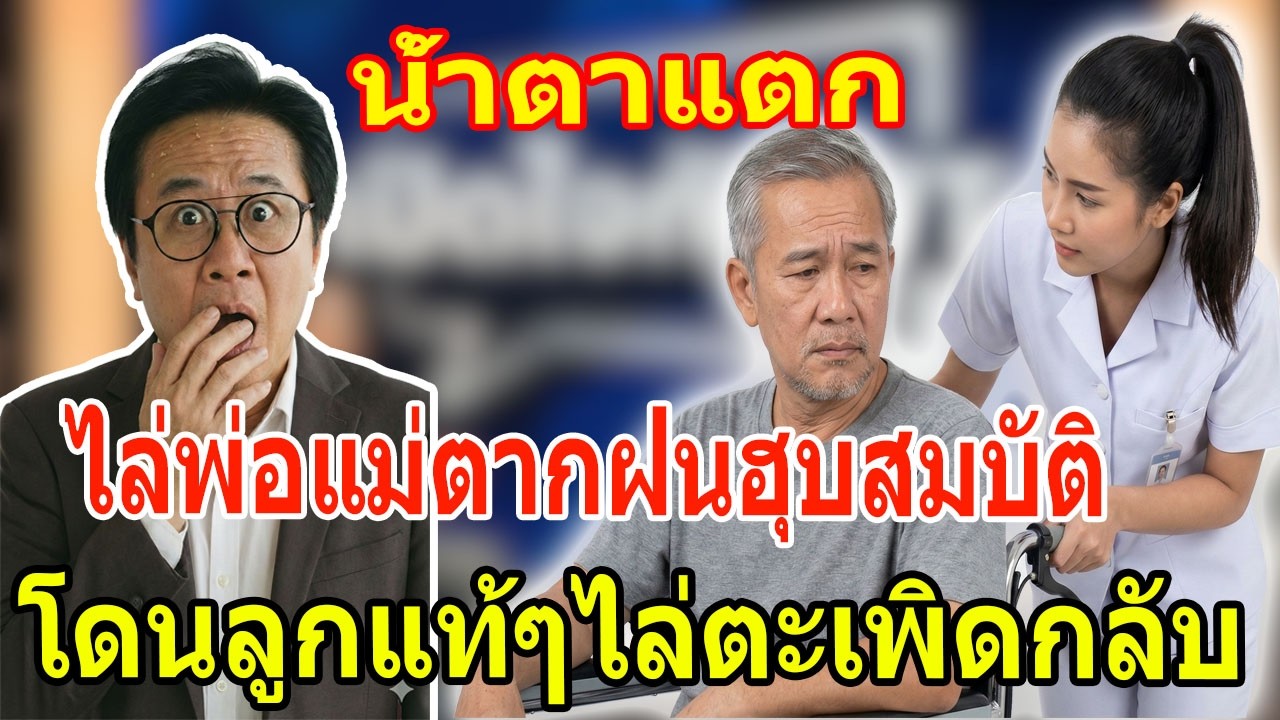 เรื่องอึดอัดใจ กับ วีที: ลูกเนรคุณไล่พ่อแม่ตากฝนฮุบสมบัติ กรรมตามสนองโดนลูกตัวเองทิ้ง!