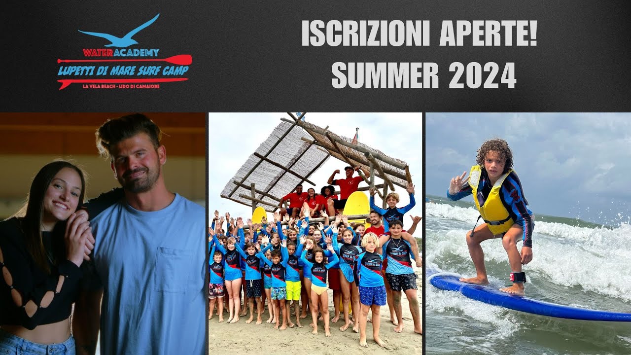 LUPETTI DI MARE SURF CAMP 2024 