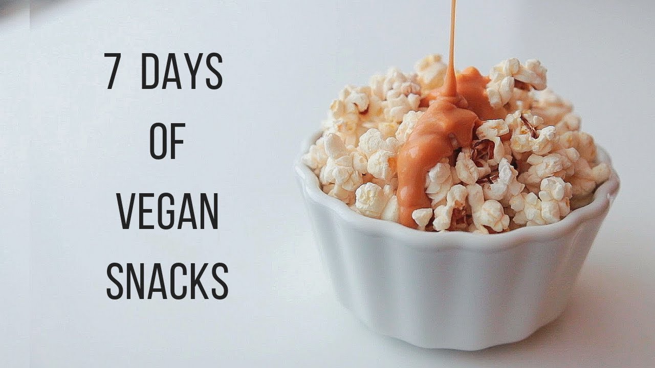 7 Days of Vegan Snack Ideas!