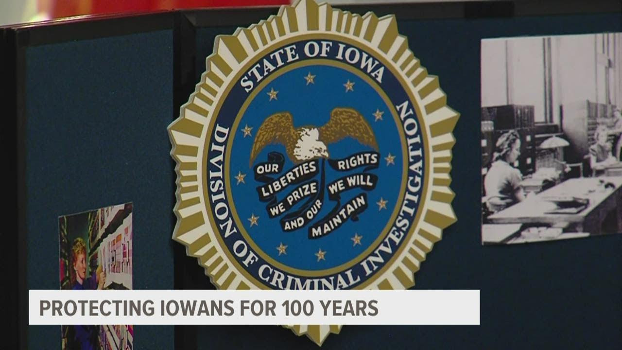 Iowa Division of Criminal Investigation celebrates 100th anniversary