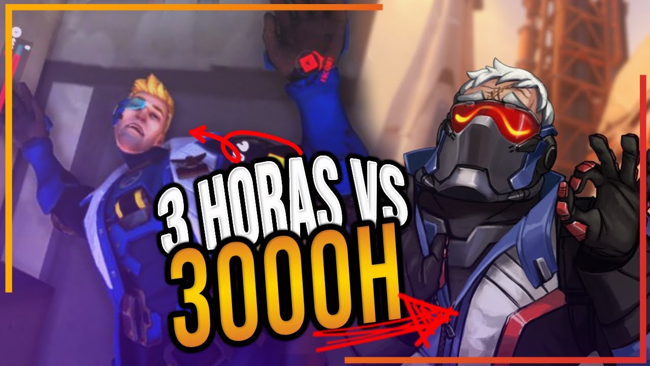 ISSO é HABILIDADE ou INSANIDADE? 3000 Horas de Soldado 76! Overwatch 2 Brasil