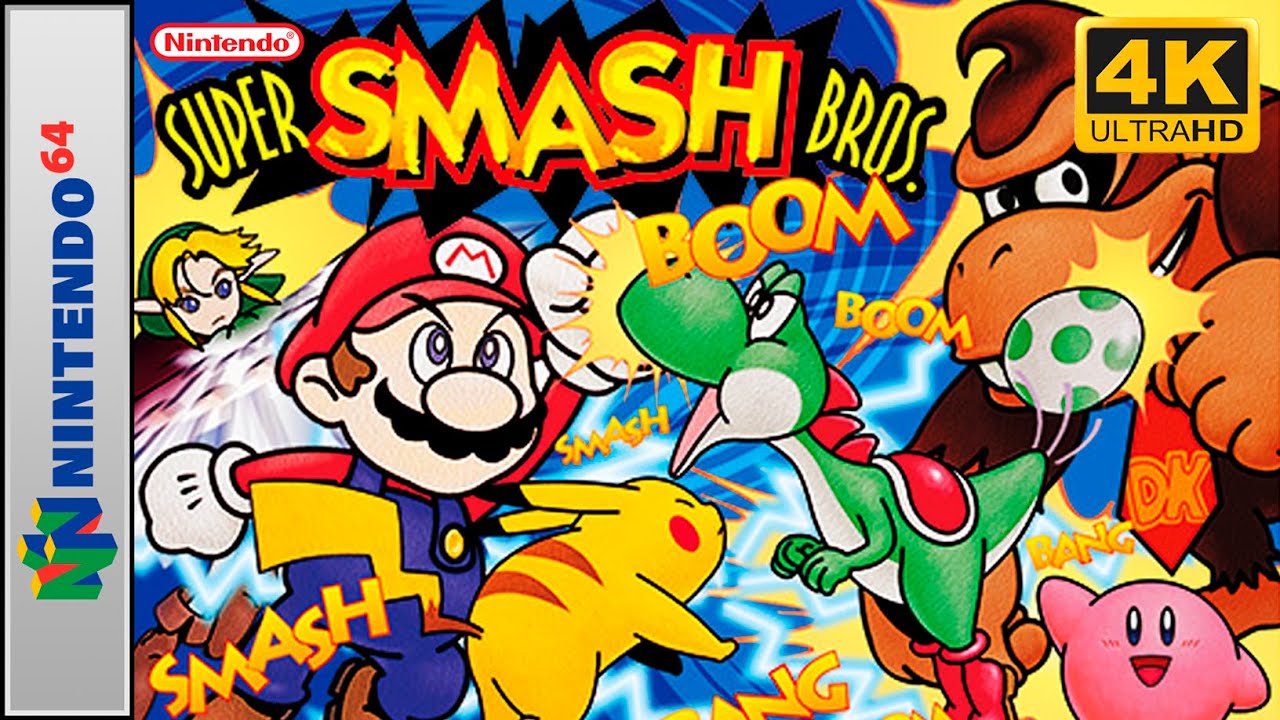 Super Smash Bros. (Nintendo 64) Longplay 4K 60FPS