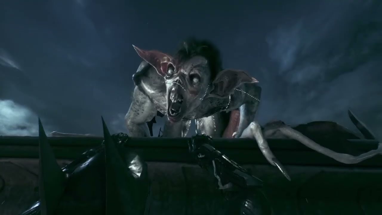 Man-Bat Halloween Jumpscare EasterEgg - Batman: Arkham knight