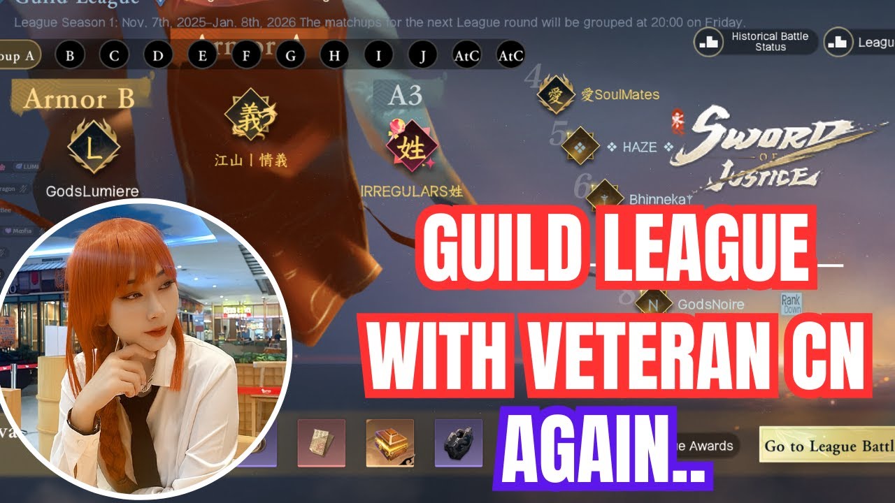 [SOJ] Guild League Final, We do have some prog vs Veteran CN, SWORD OF JUSTICE