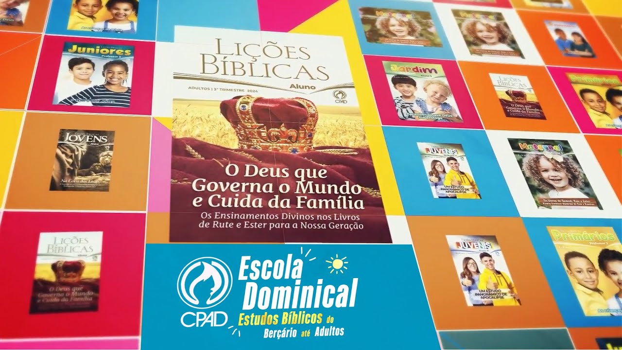 Revistas de Escola Dominical da CPAD - 2024