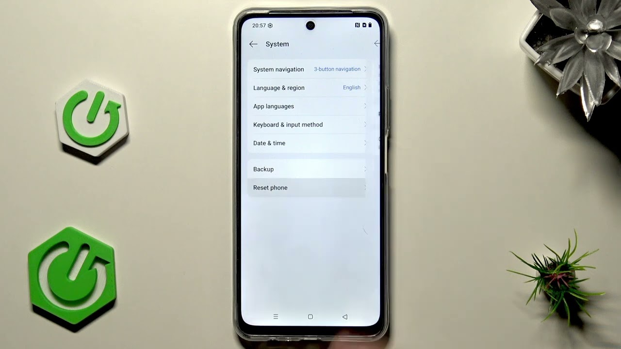 REALME C71 &ndash; How to Reset Phone to Factory Settings