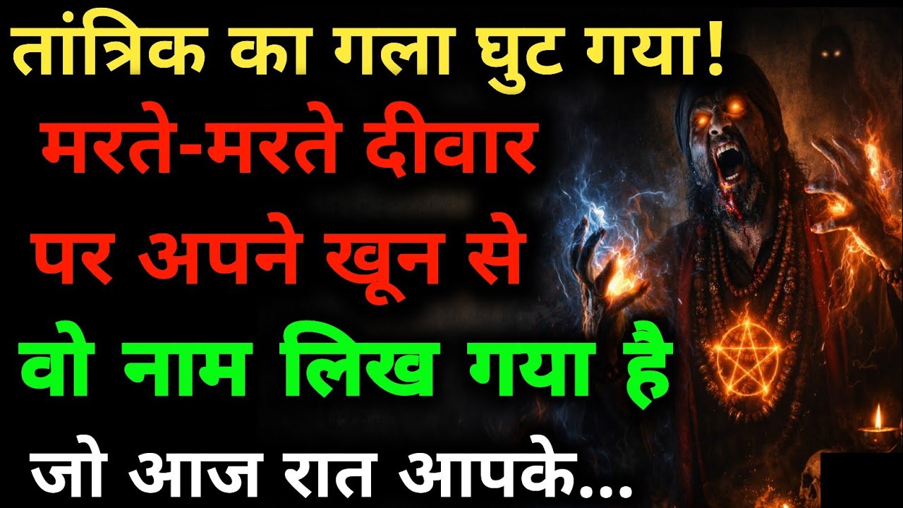 अंतिम समय में लिखा गया वह डरावना नाम: क्या आप सुरक्षित हैं tarot card reading 