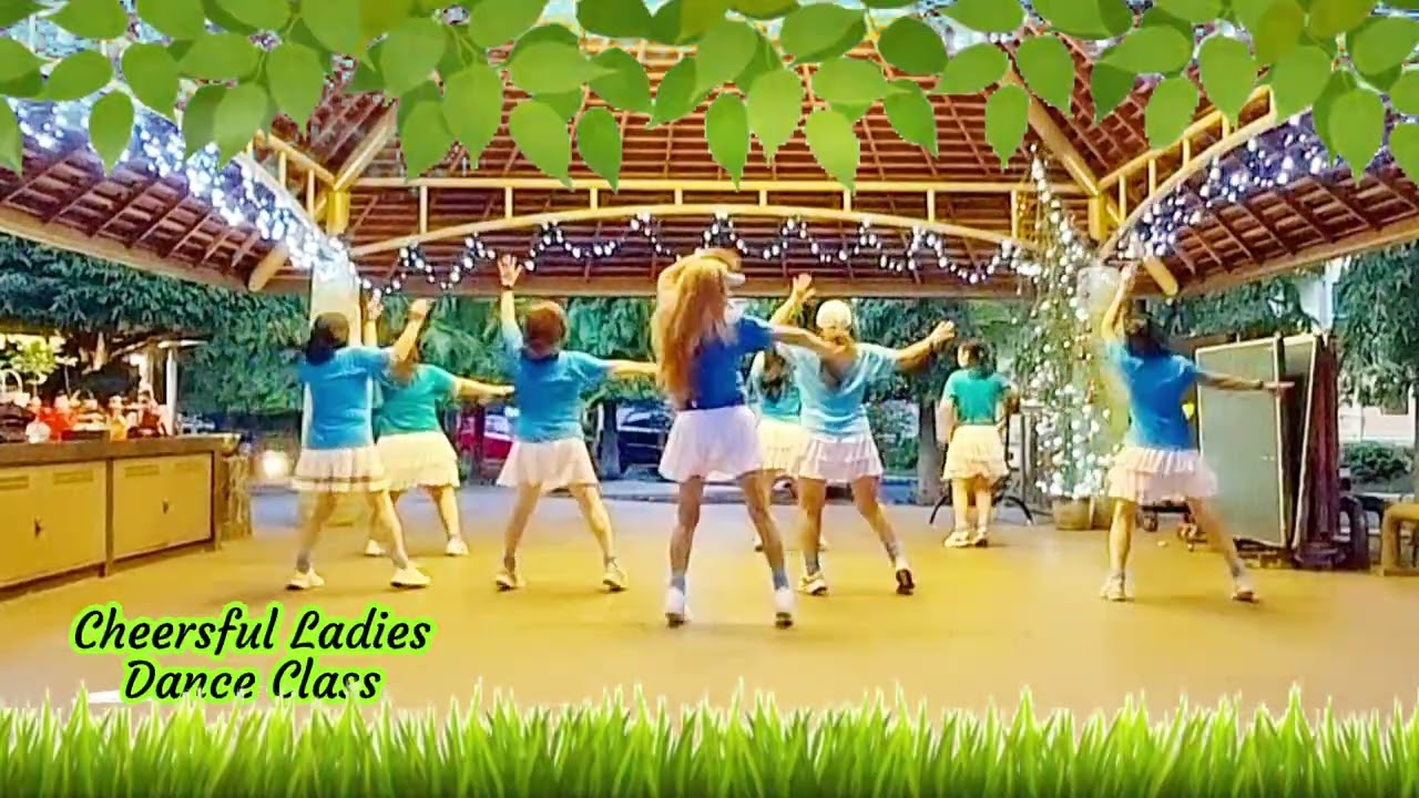 My Lecon Line Dance||Demo by Tayuka Karamoy & Cheersful Ladies Dance Clasa