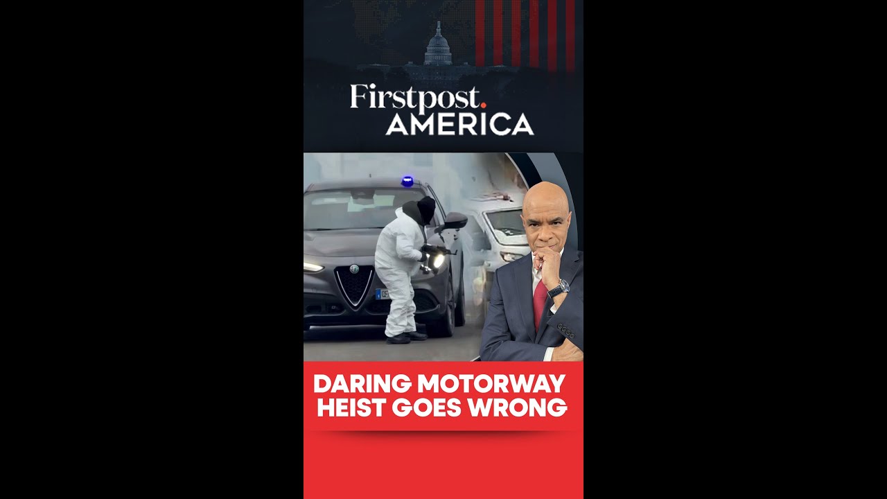 Daring Motorway Heist Goes Wrong&nbsp;| Firstpost America | N18G&nbsp;