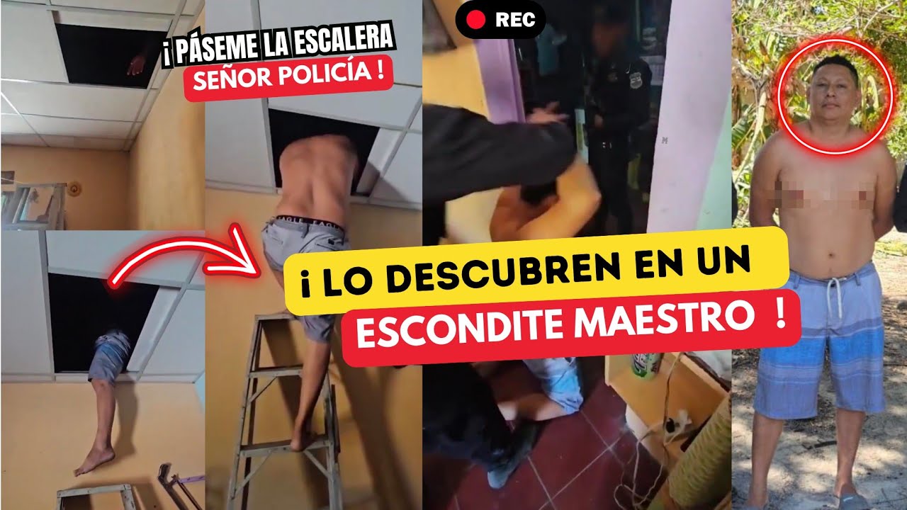 🚨 Lider Gatillero Oculto en Cielo Falso ¡ Casi Golpea a la Policía  !