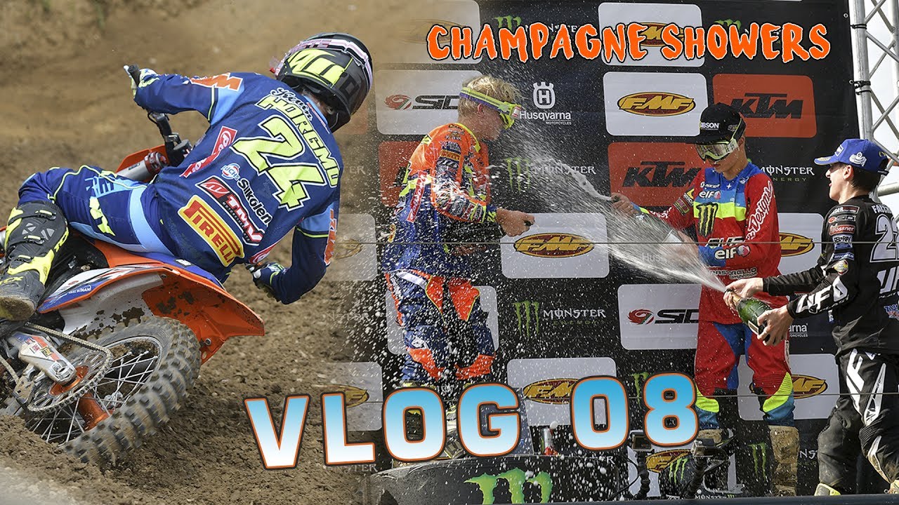 Motocross - Winning the European Championship race in France | Vlog 08