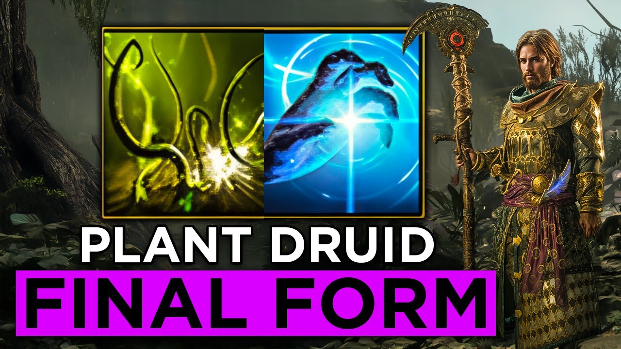 One Button Screen Clears with Entangle Plant Druid in POE 2!
