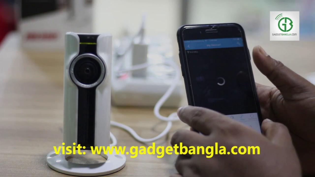 GadgetBangla | Panorama 180 Degree Night Vision VR IP Security Camera | Unboxing | How to Setup