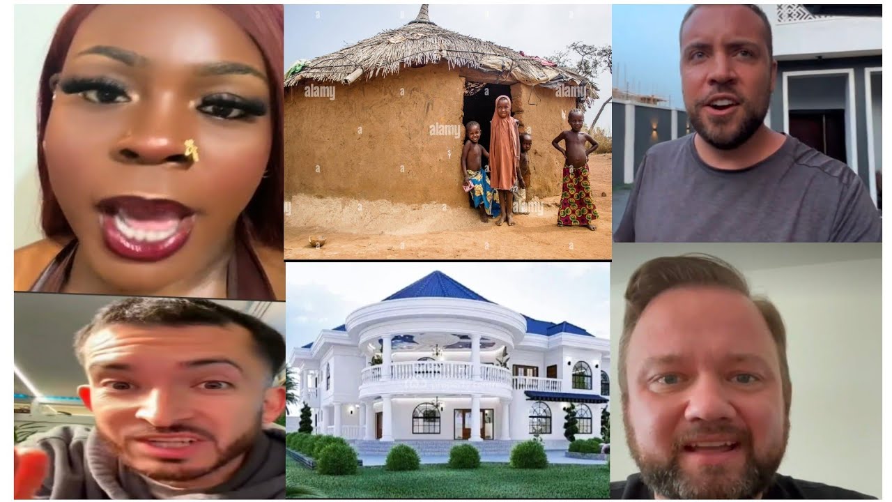 БЕЛЫЕ ЛЮДИ РЕАКЦИЯ НА ТАК, КАК ВЫГЛЯДИТ НИГЕРИЯ 🇳🇬🇳🇬 (они не верят, что в Нигерии есть дома).