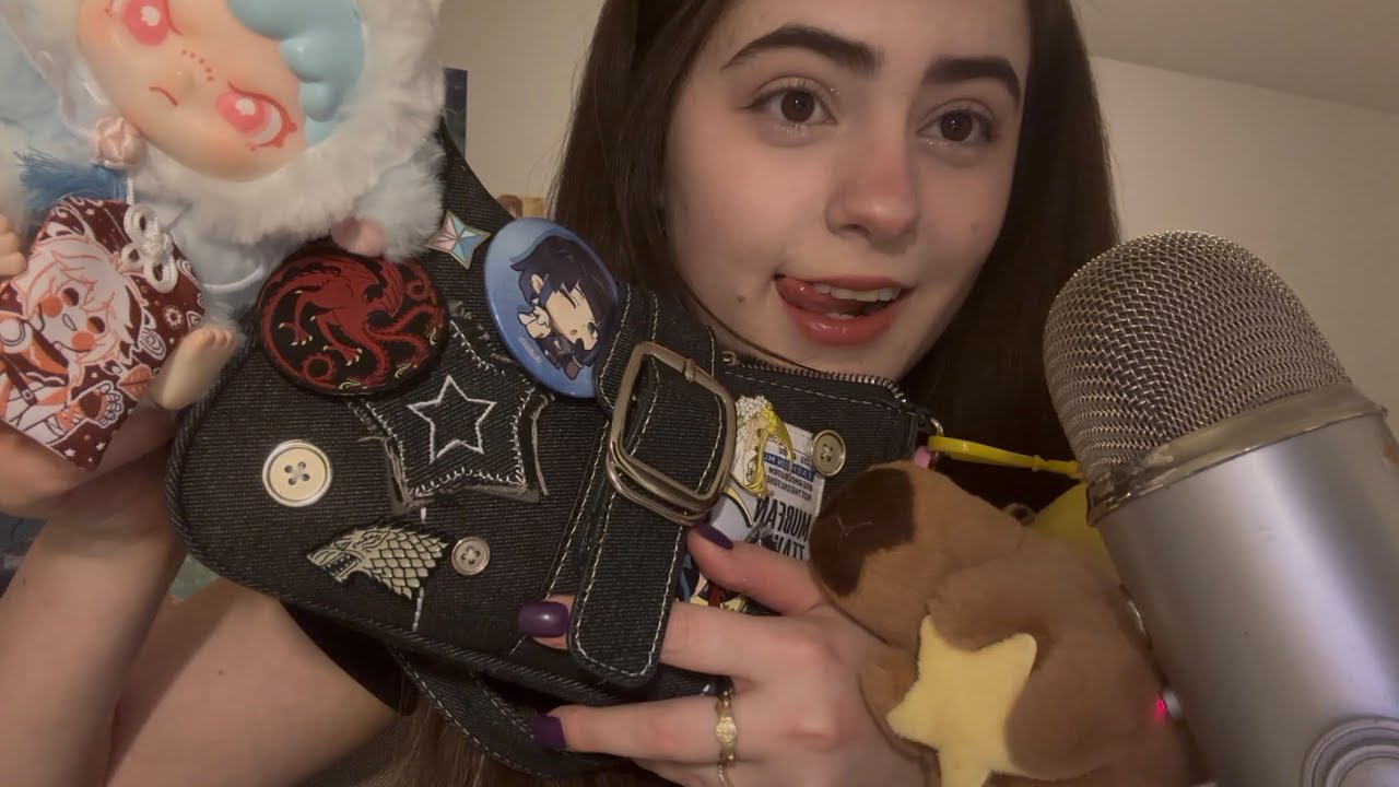 asmr que hay en mi cartera:) 