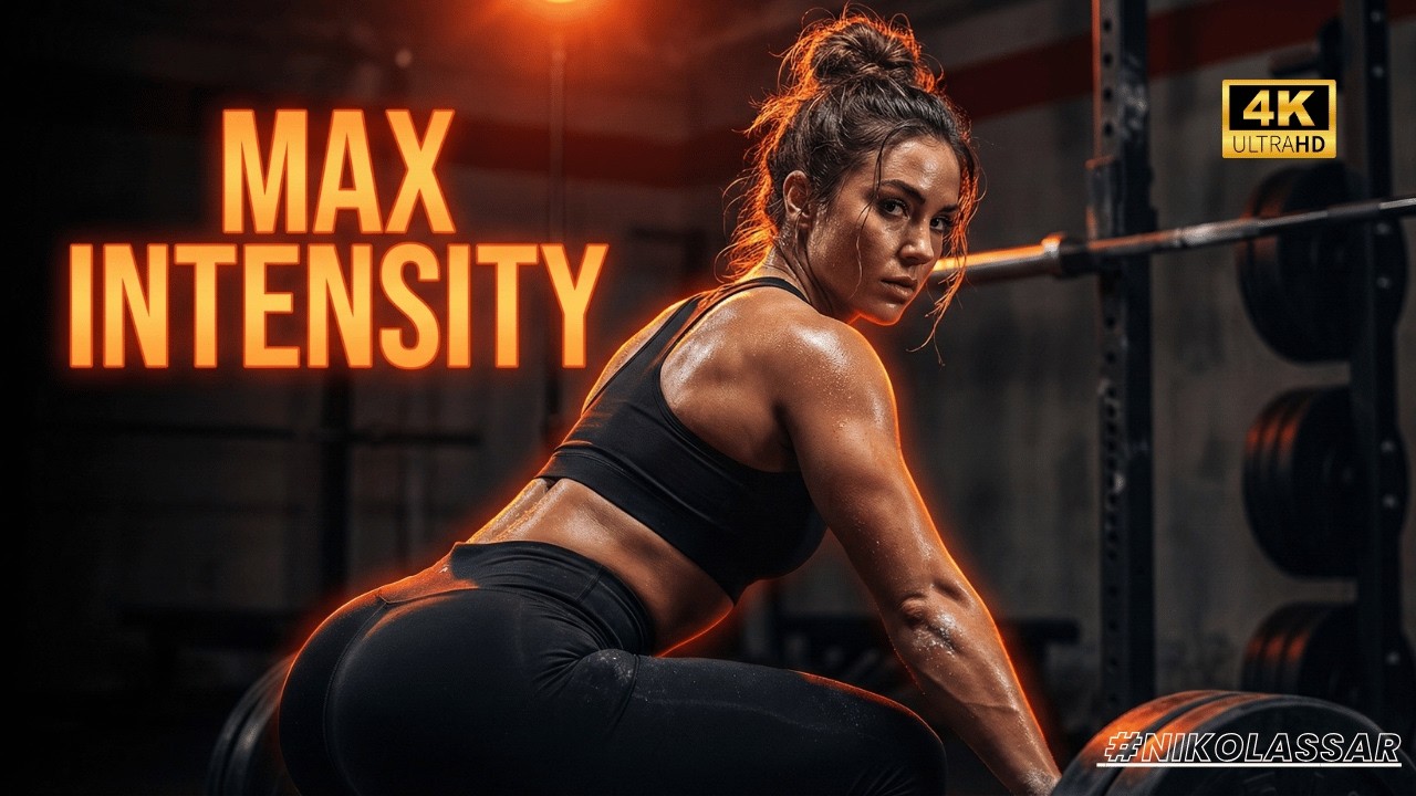 🔥 WORKOUT MUSIC (1 Hour No Breaks) – Intense Motivation Tracks for Best Gym Music 💪 #NikolassAr [4K]