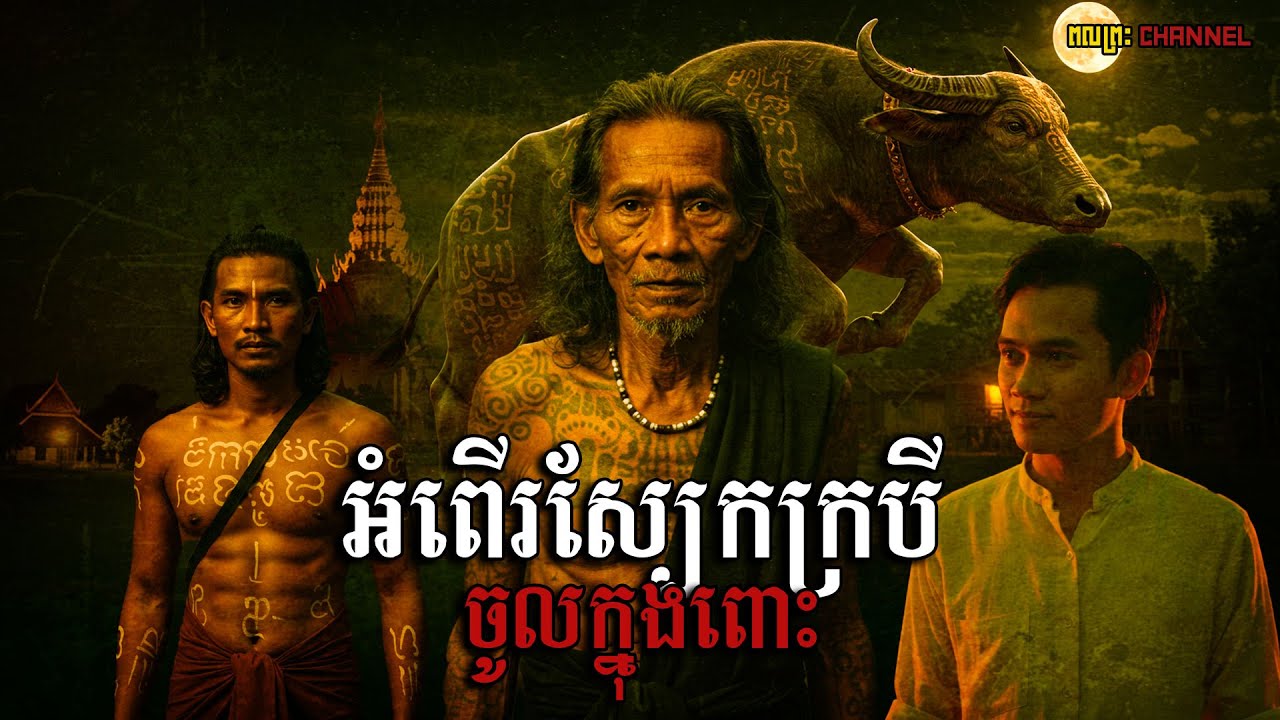 អំពើរស្បែក្របីចូលពោះរបស់គ្រូខ្មែរ
