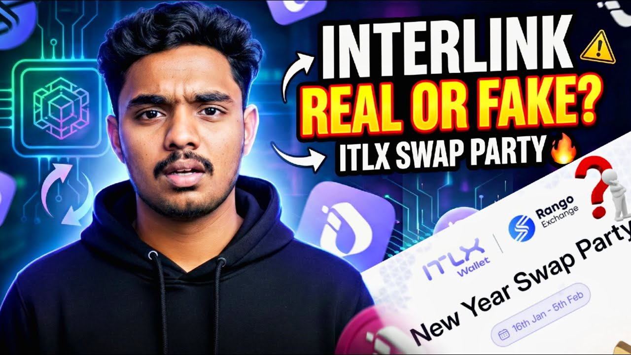 Interlink App Real or Fake? 😱 Full Reality Exposed | ITLX Swap Party Explained🔥