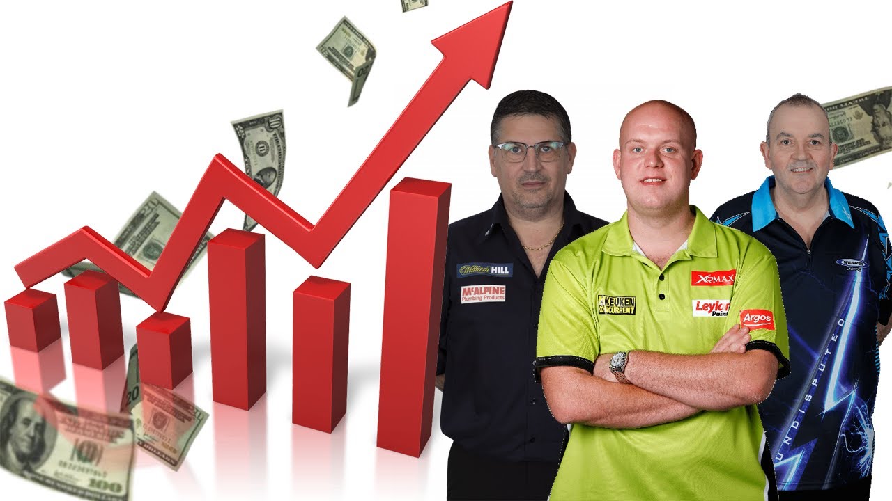 PDC Prize Money Earned From 1993-2020