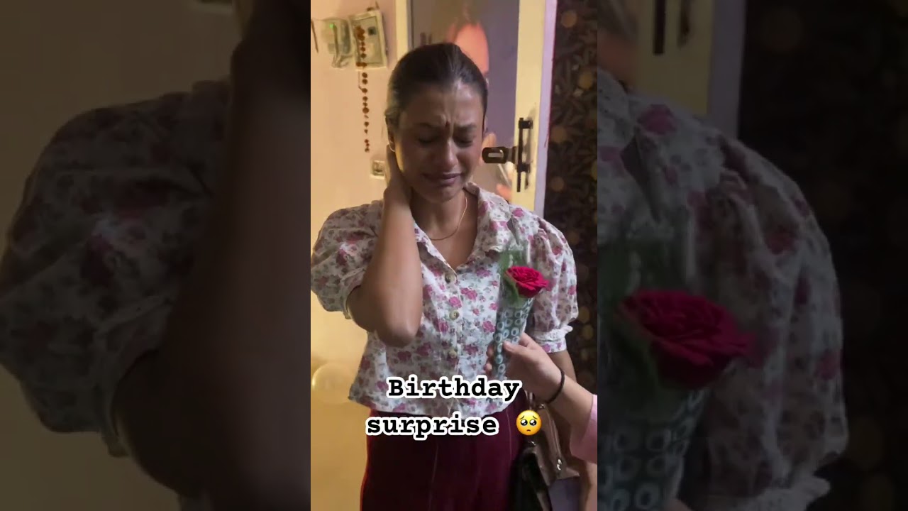 Birthday surprise #birthday #memories #brithdaygift #crying #surprise