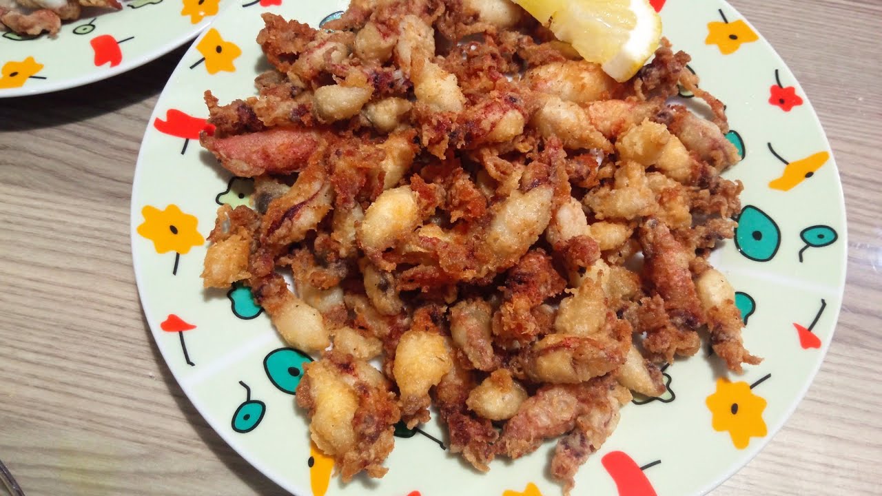 كلمار صغير او (بوانتية) على جوج طرق جربوها، كتجي بنينة ولذيذه