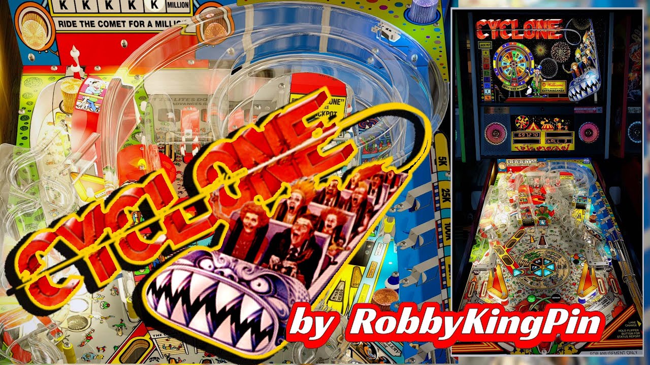 Cyclone (Williams 1988) by RobbyKingPin: Visual Pinball X (VPX)