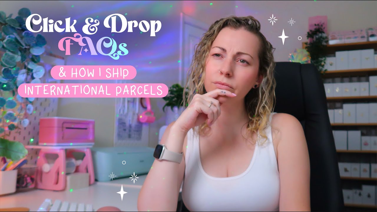 How to ship INTERNATIONAL orders using Royal Mail Click & Drop & MUNBYN Label Printer - TUTORIAL FAQ