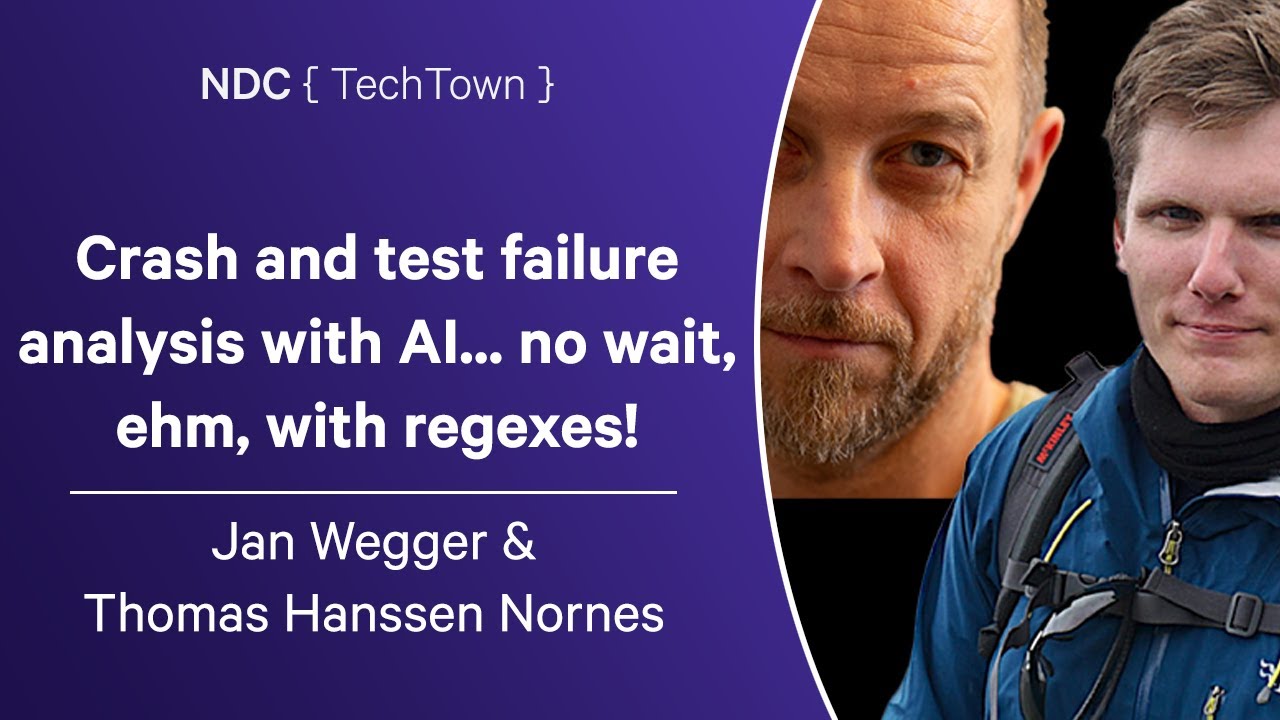 Crash and test failure analysis with AI... no wait, ehm, with regexes! - Jan Wegger & Thomas Hanssen