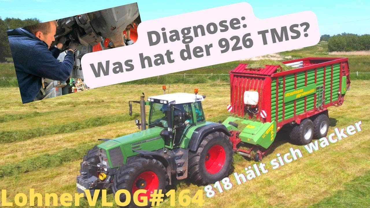 LohnerVLOG#164 Diagnose: Was ist am Fendt 926 Vario defekt? I Favorit 818 im 1. Schnitt I Siebmaster