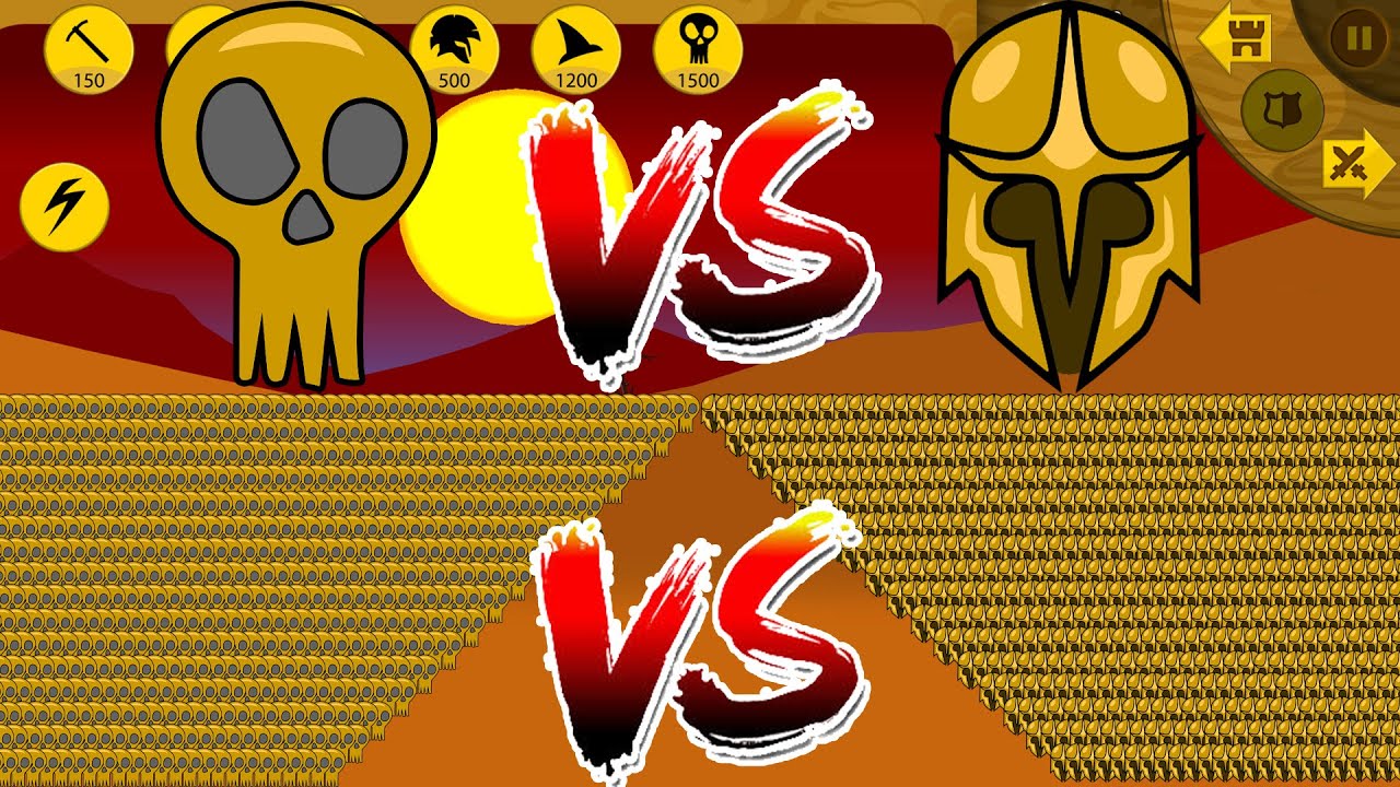 INSANE MAP INSANE GRIFFON VS INSANE SPEARTON GOLDEN | STICK WAR LEGACY | KASUBUKTQ