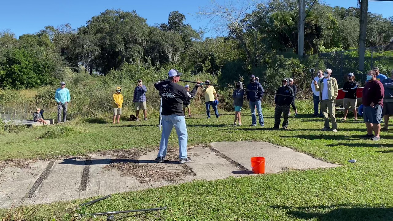 Noel Kuhn surf casting Demo