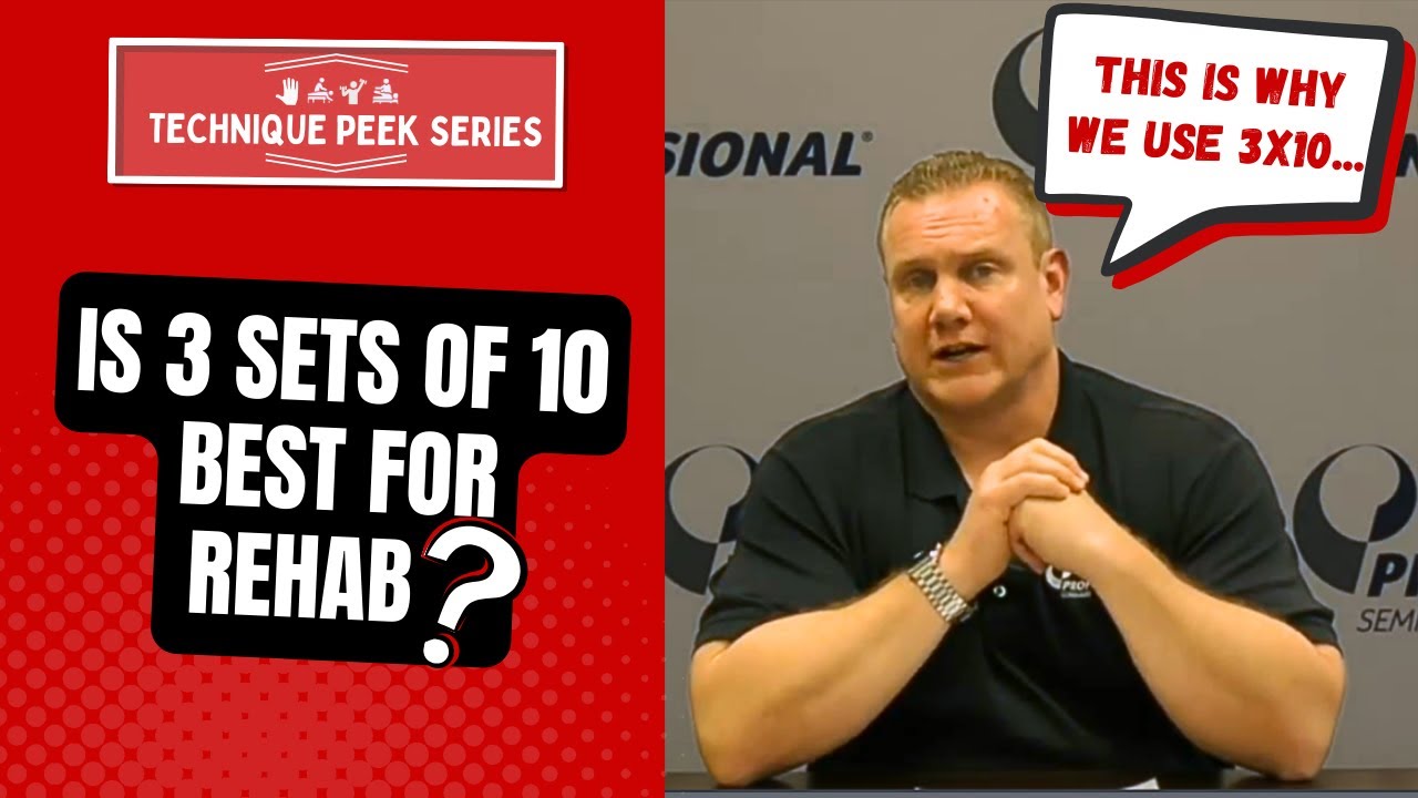 The Science Behind 3x10 Reps: Enhancing Strength Recovery Post-Injury | Technique Peek Series