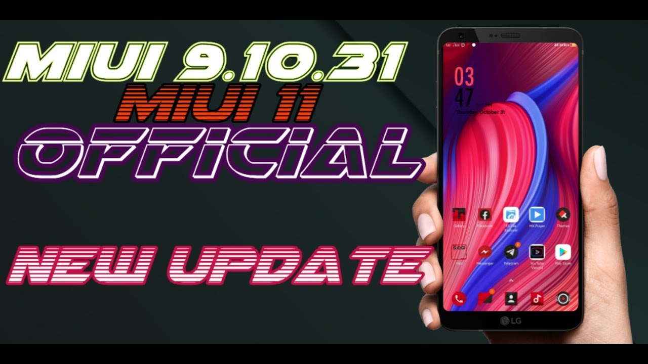 miui 11 9.10.31 official new update for redmi 5 plus/note 5 revos