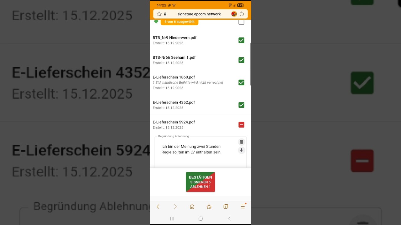 Unterschriften einholen so einfach wie noch nie