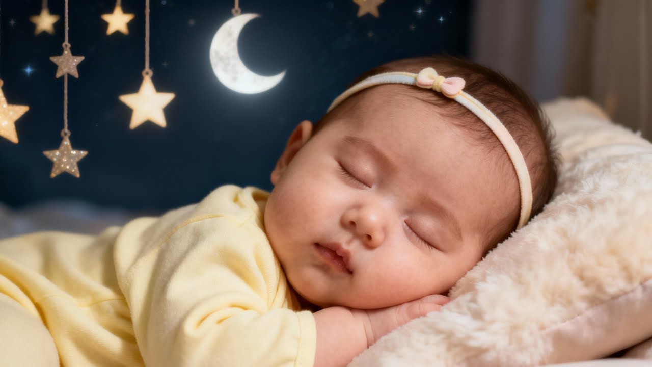 Baby Deep Sleep Fast 🎵 Sleep Instantly in 3 Minutes | Mozart & Brahms Baby Lullabies NO ads