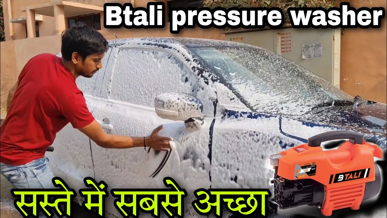 BTALI BT - 1000 Pressure washer machine Review || #nittotools