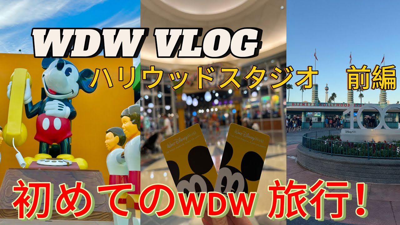 WDWで最高の思い出:思い出の瞬間をシェア！　WDW vlog 1days&2days