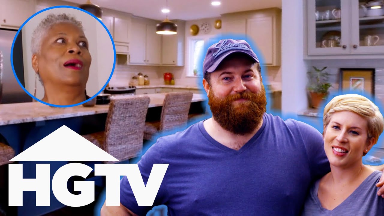 Ben & Erin Reuse Old Cabinets To Build A New Kitchen Island! | Home Town