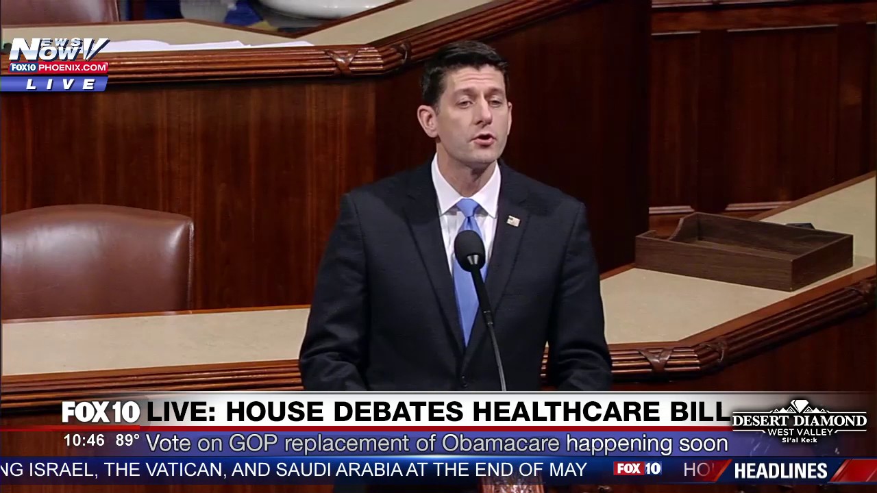 WATCH: Paul Ryan's PASSIONATE Speech Before House Votes on Obamacare Replacement Bill (FNN)