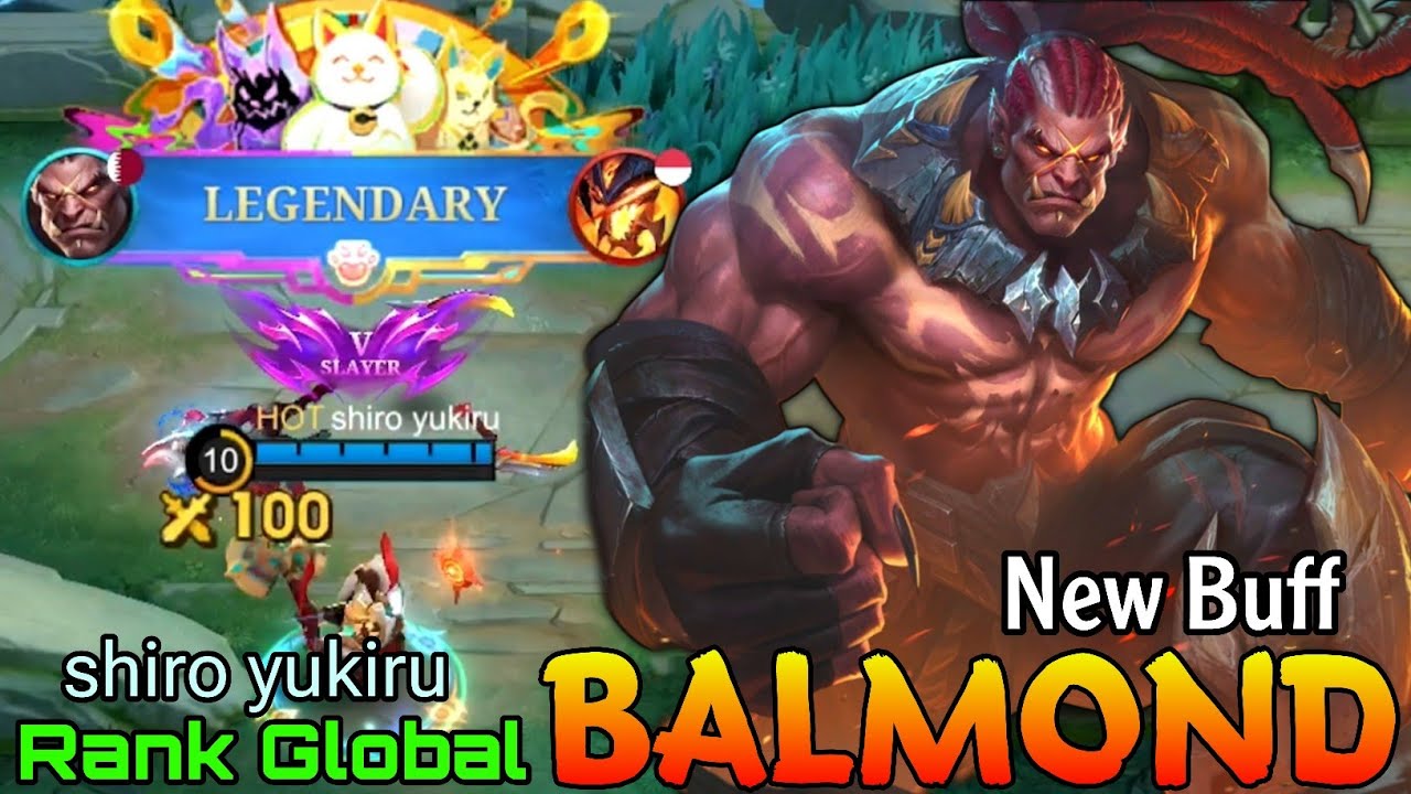Balmond New Buff Gameplay - Top Global Balmond by shiro yukiru - Mobile Legends