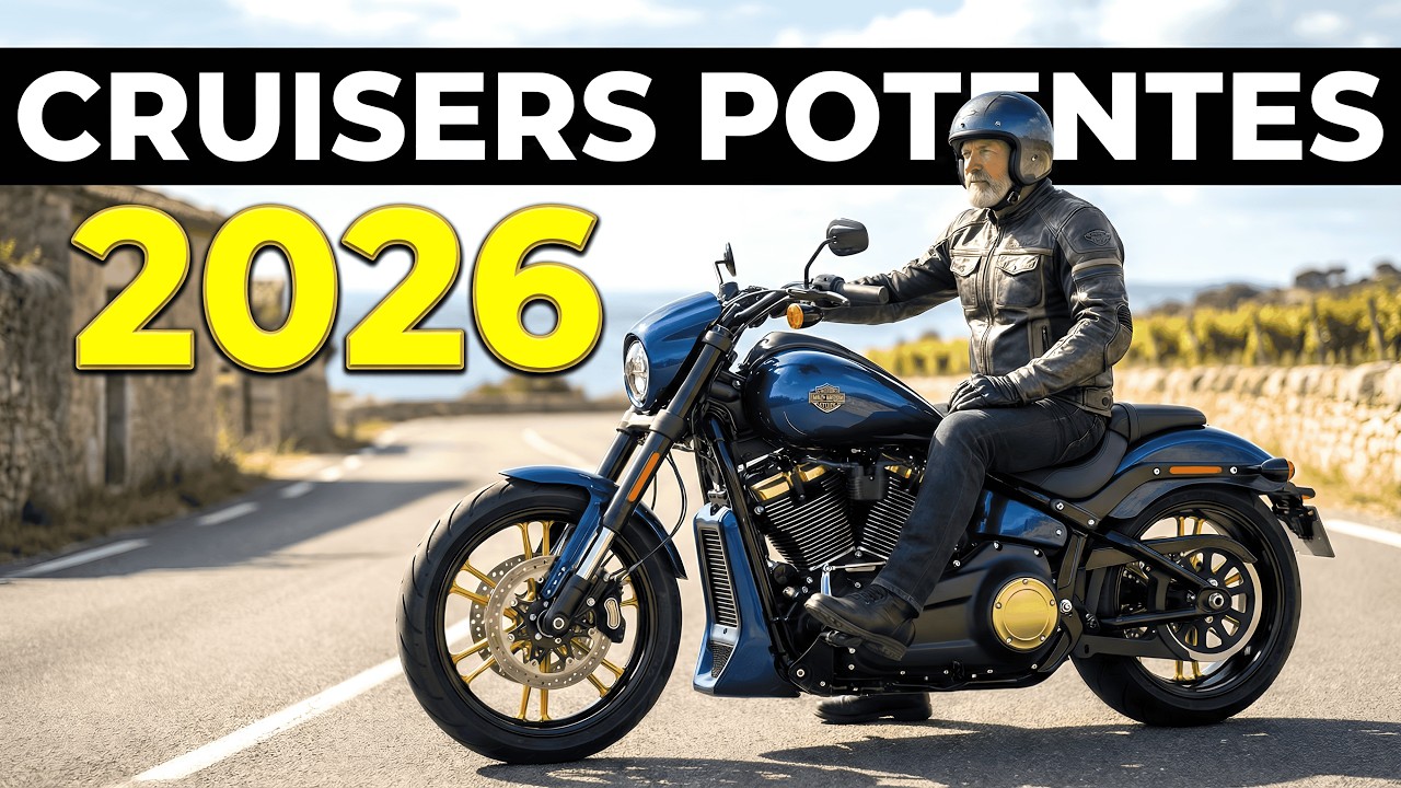Las 7 Motocicletas Cruiser Más Potentes de 2026
