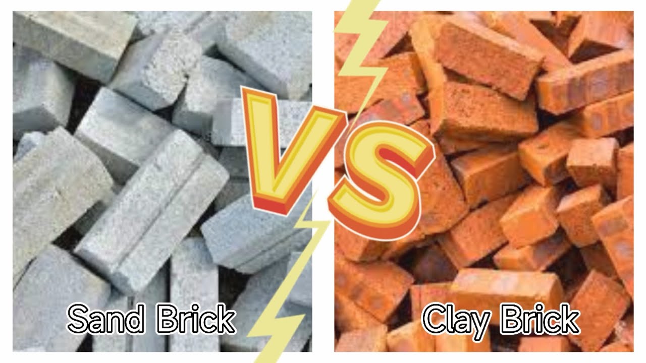 ℹ️ Sand Brick vs Clay Brick 🧱🧱