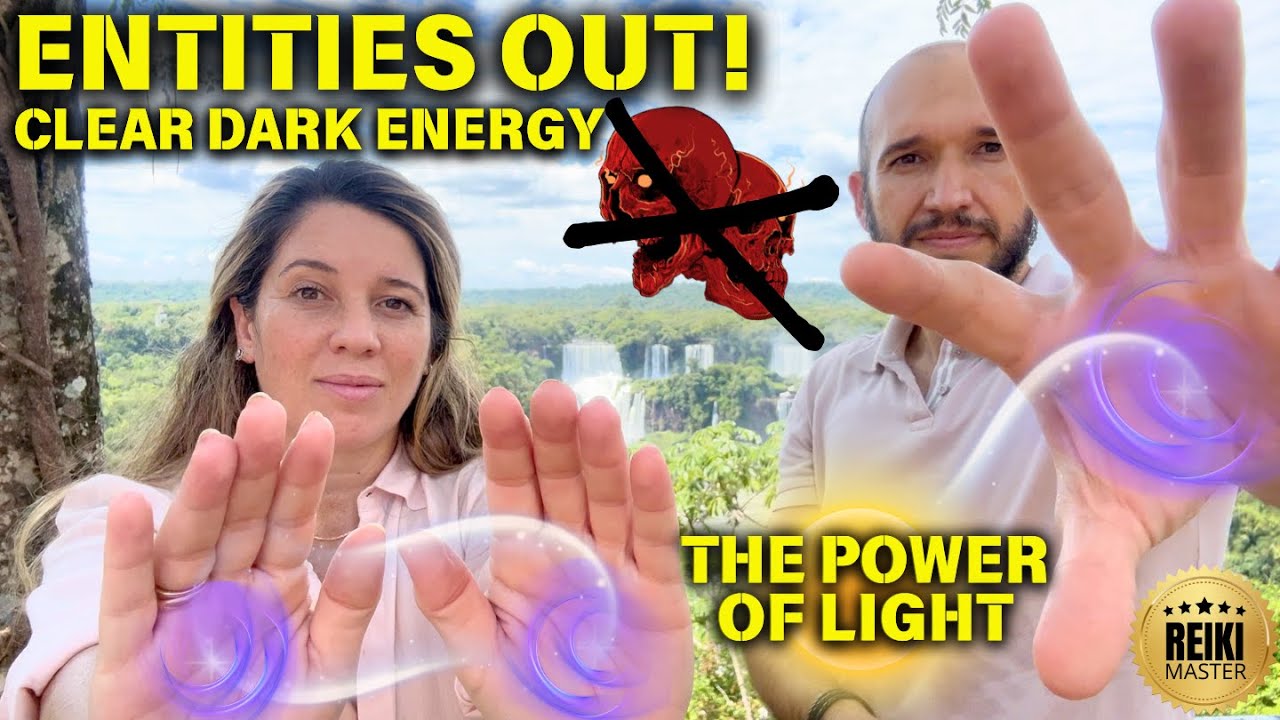 🔥REMOVE DARK ENERGIES & ENTITIES!🌞SPIRITUAL CLEARING SESSION Dual Reiki to Cleanse Your AURA & HOME