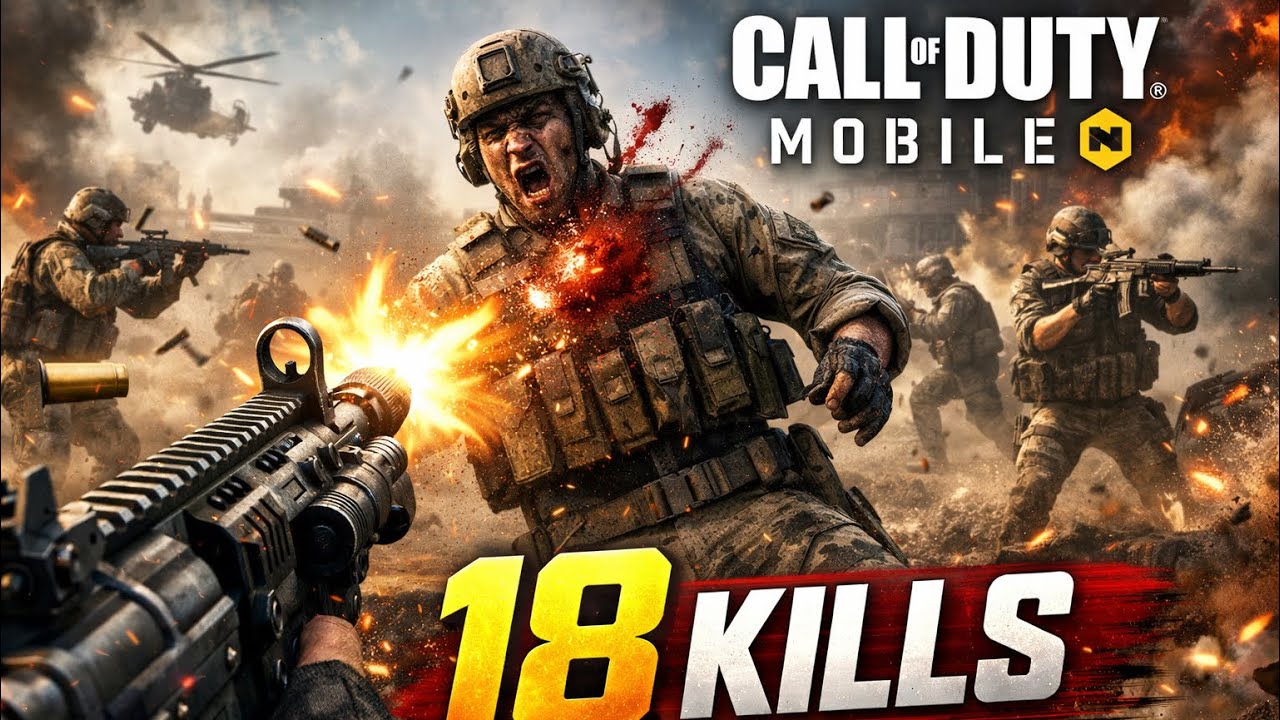 UNSTOPPABLE COMBO! 18 KILLS in COD MOBILE (NO SCOPE CLUTCH!) | COD MOBILE GAMEPLAY #004