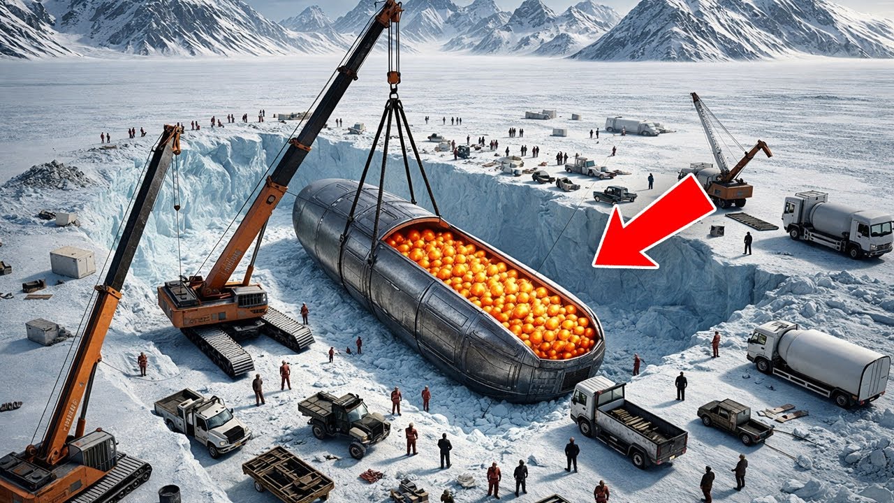 NASA Dig-Up a Giant ALIVE MACHINE in Antarctica — Hidden by 45,000 Years