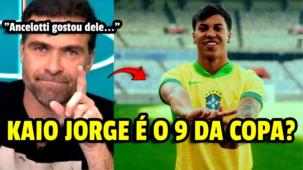 CONFIRMADO! CARLO ANCELOTTI VAI CONVOCAR KAIO JORGE PRA SELEÇÃO! BOM NOME?