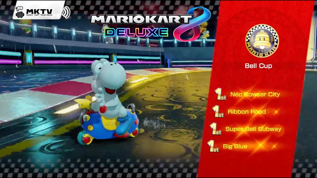 Mario Kart 8 Deluxe Bell cup 9:29 (Switch 2,150 cc, Items)