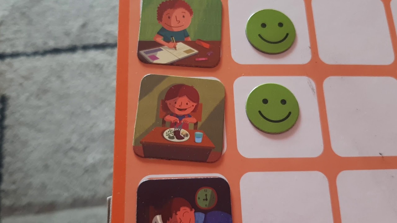 Tabla de recompensas para niños y niñas