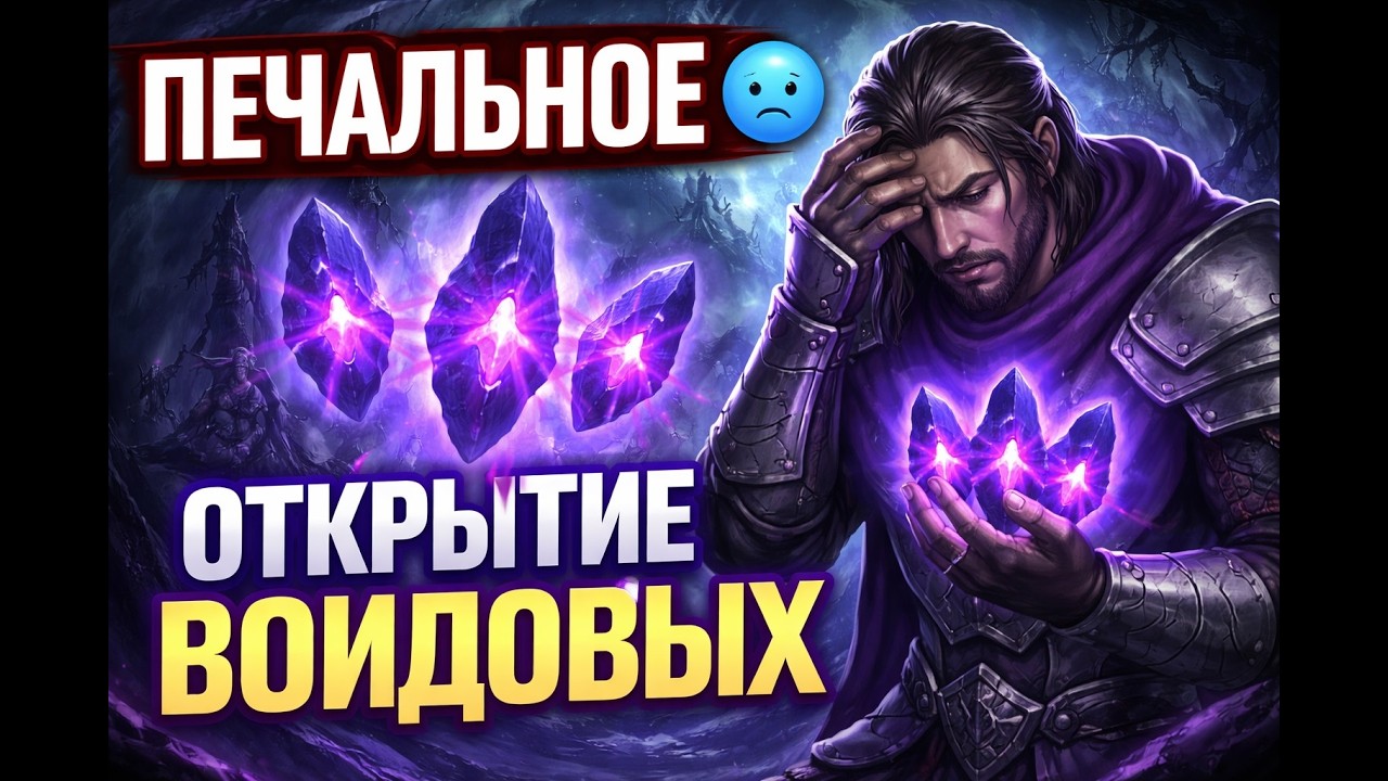 ПЕЧАЛЬНОЕ открытие войдовых осколков в Raid: Shadow Legends…